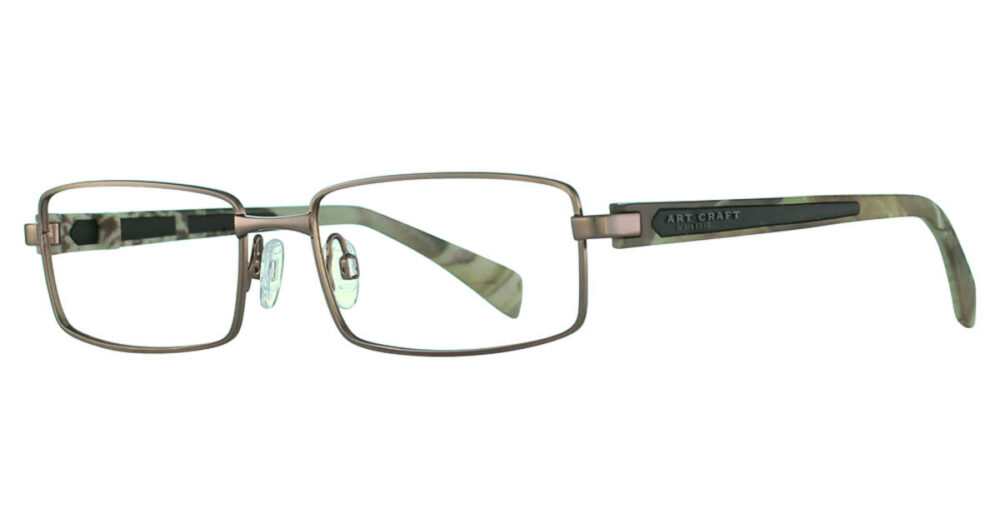 ArtCraft AM WF461CAM 461C43 37 Chestnut Woodland Camo Temples Frame Chestnut Front Angled Side Left