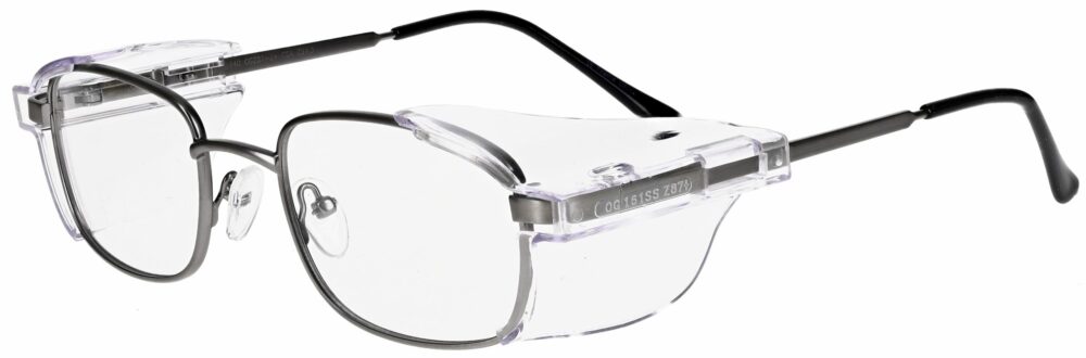OnGuard Model OG-090 Prescription Safety Glasses in Antique Pewter OG-090-AP