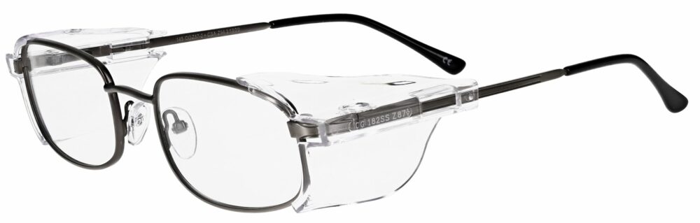OnGuard Model OG-103 Prescription Safety Glasses in Antique Pewter OG-103-AP