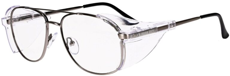 OnGuard 102 Safety Glasses in Antique Pewter