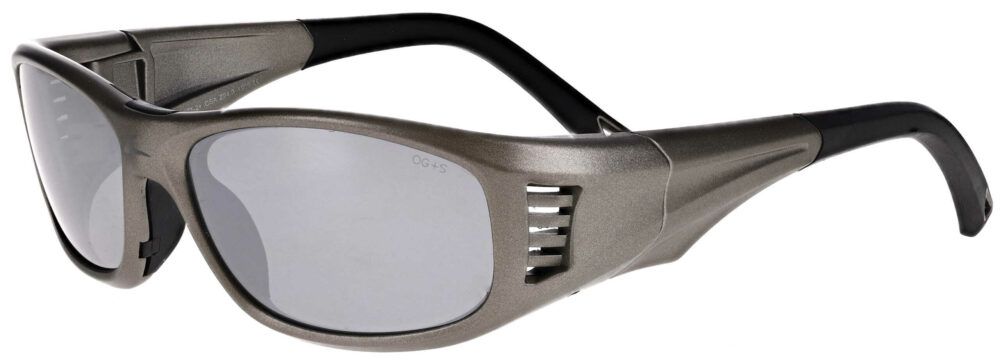OnGuard 240S Safety Glasses in Gunmetal