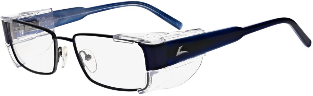 OnGuard 613 Safety Glasses in Navy