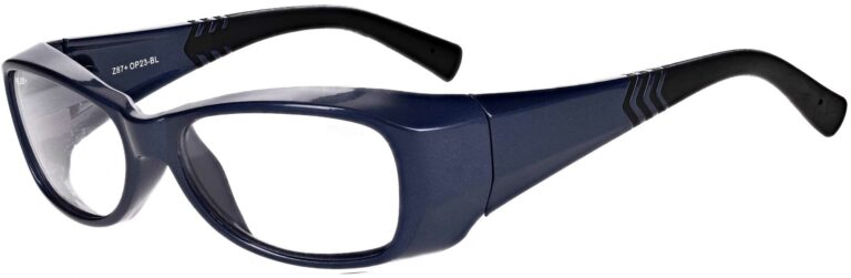 Model RX-OP-23 Safety Glasses in Blue RX-OP23-BL