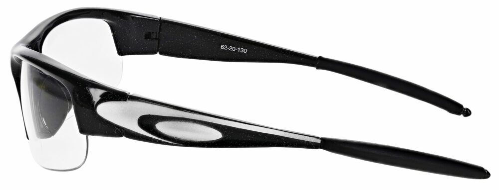 Prescription Free Form Safety Glasses RX-D05-BK in Black