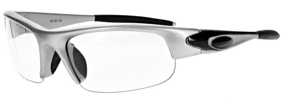 Prescription Free Form Safety Glasses RX-D05-S in Silver