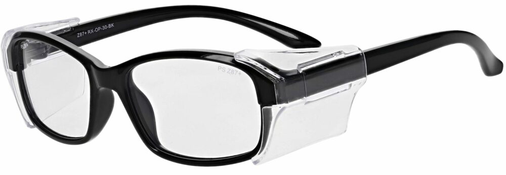Model RX-OP30 Safety Glasses in Black RX-OP30-BK