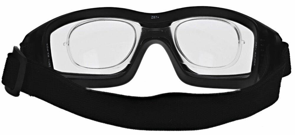 Model RX-PDX-BK Prescription Safety Goggles with Prescription Insert