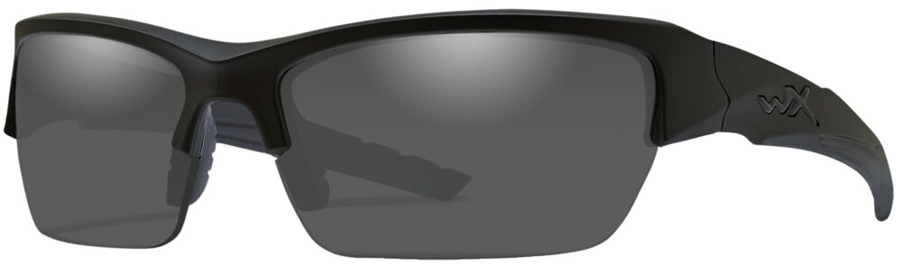 Wiley X Valor Black Ops Matte Black with Smoke Gray Lens, WX-CHVAL01