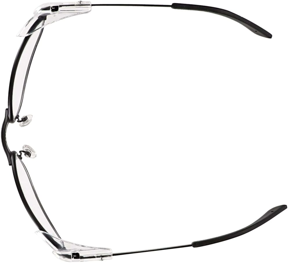 Model RX-525 Metal Safety Glasses in Black RX-525-BK