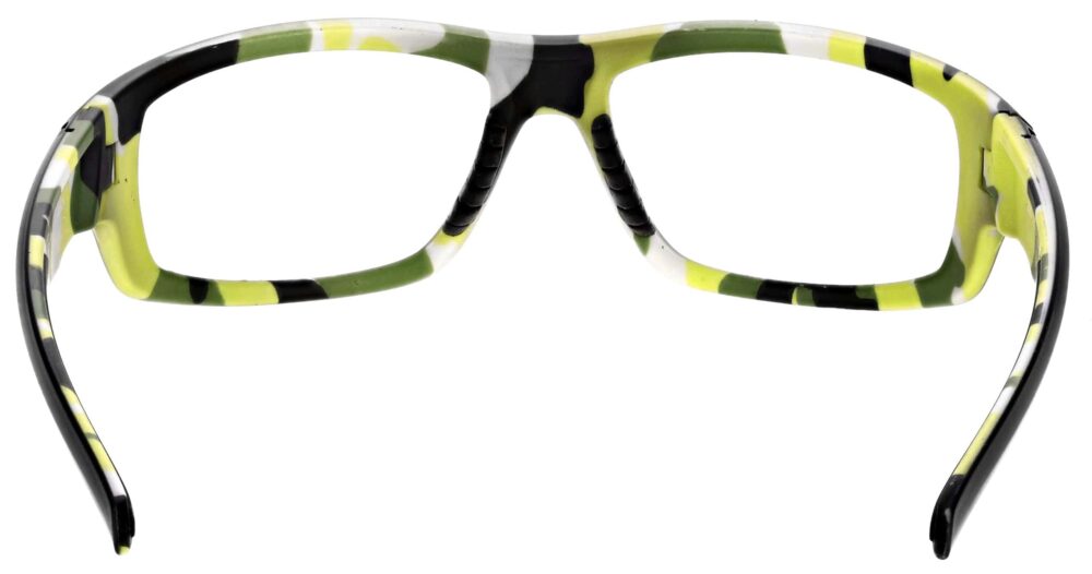 Prescription Wraparound Safety Glasses Model RX-TP280-BKCA in Black/Camo