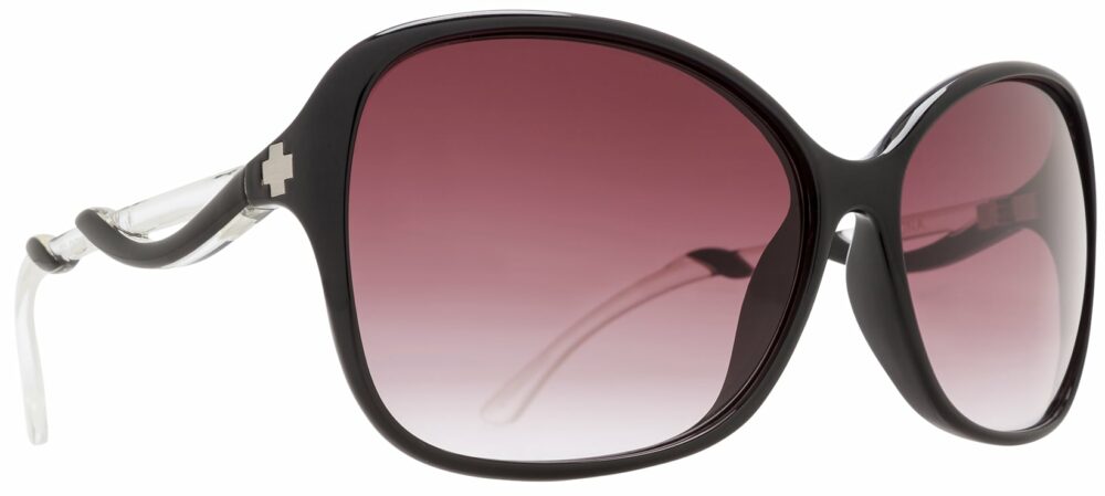 Spy Fiona Prescription Sunglasses in Black/Clear SPY-FIONA-BK