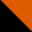 swatch black orange