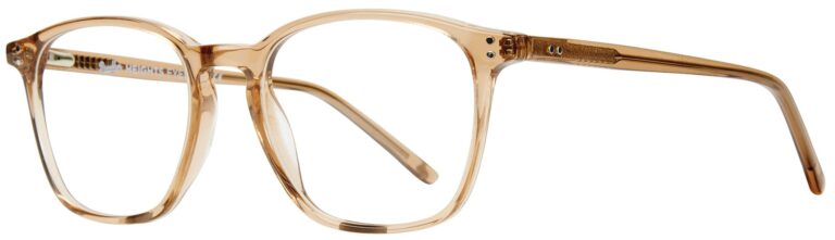 Brooklyn Heights Lafayette Eyeglasses, Brown frame. Angled left