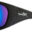 Wiley X Boss in Matte Black Frame with Captivate Polarized Blue Mirror Lenses, WX-CCBOS09 swatch