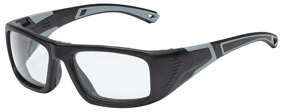 Onguard US 110S Prescription Safety Glasses in Black/Gray Frame, OG-110S-BKG
