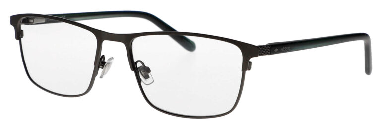 FOSSIL FOS 7118 0R80 SMT SEMI MATTE DARK RUTHENIUM FRAME 6 RX SAFETY