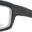 WX Ozone Matte Black frame with clear lenses. Swatch