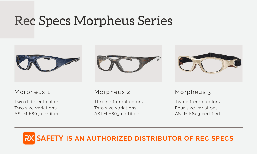 RX-Safety-proudly-offers-the-Morphes- Series-by-Rec-Specs-as-an-authorized- distributor.
