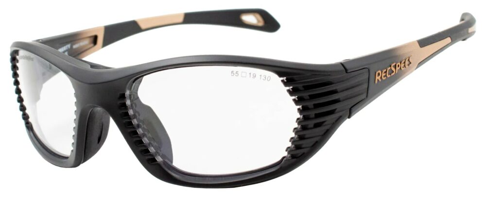 recspecs-maxxair-matte_black_gold_fade-angle_left-RX_Safety