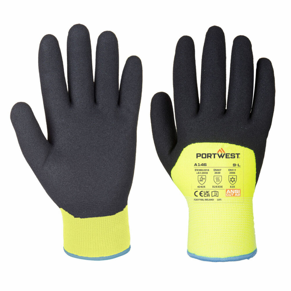 Portwest-A146-Thermal-Safety-Glove-Black-Yellow
