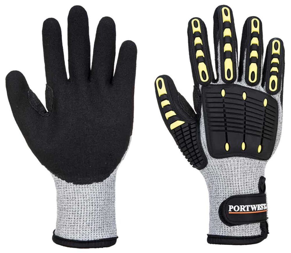 portwest-A729-gloves-gray-black