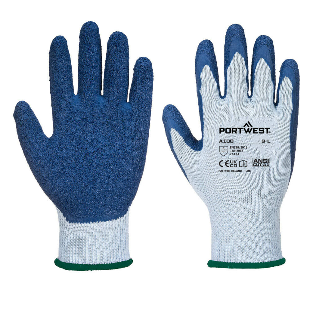 portwest-gloves-A100-gray-blue