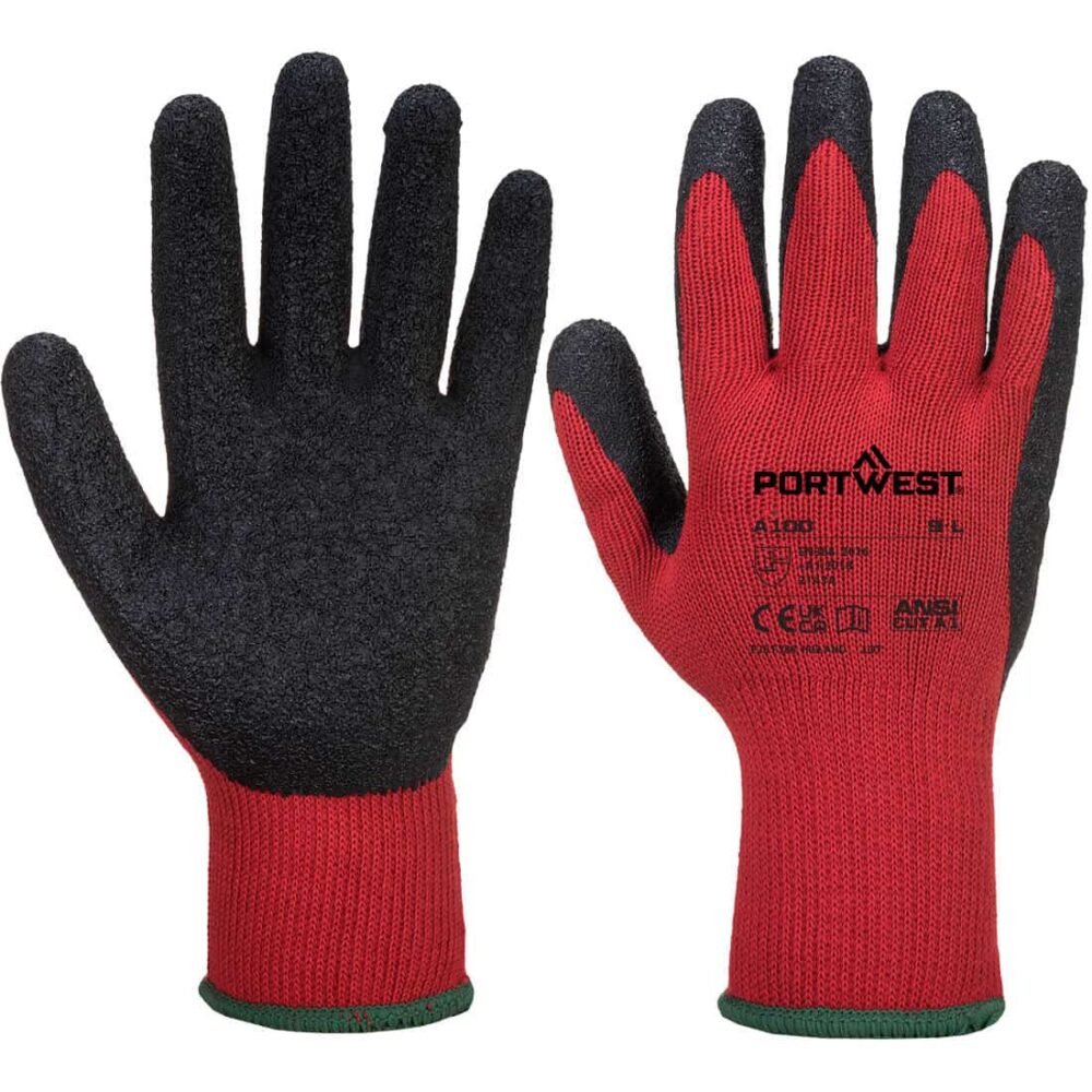 portwest-gloves-A100-red-black