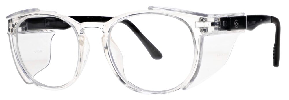 RX-190-CL02 prescription safety glasses angle left