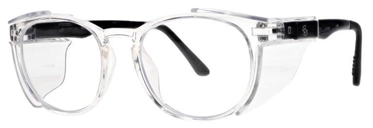 RX-190-CL02 prescription safety glasses angle left